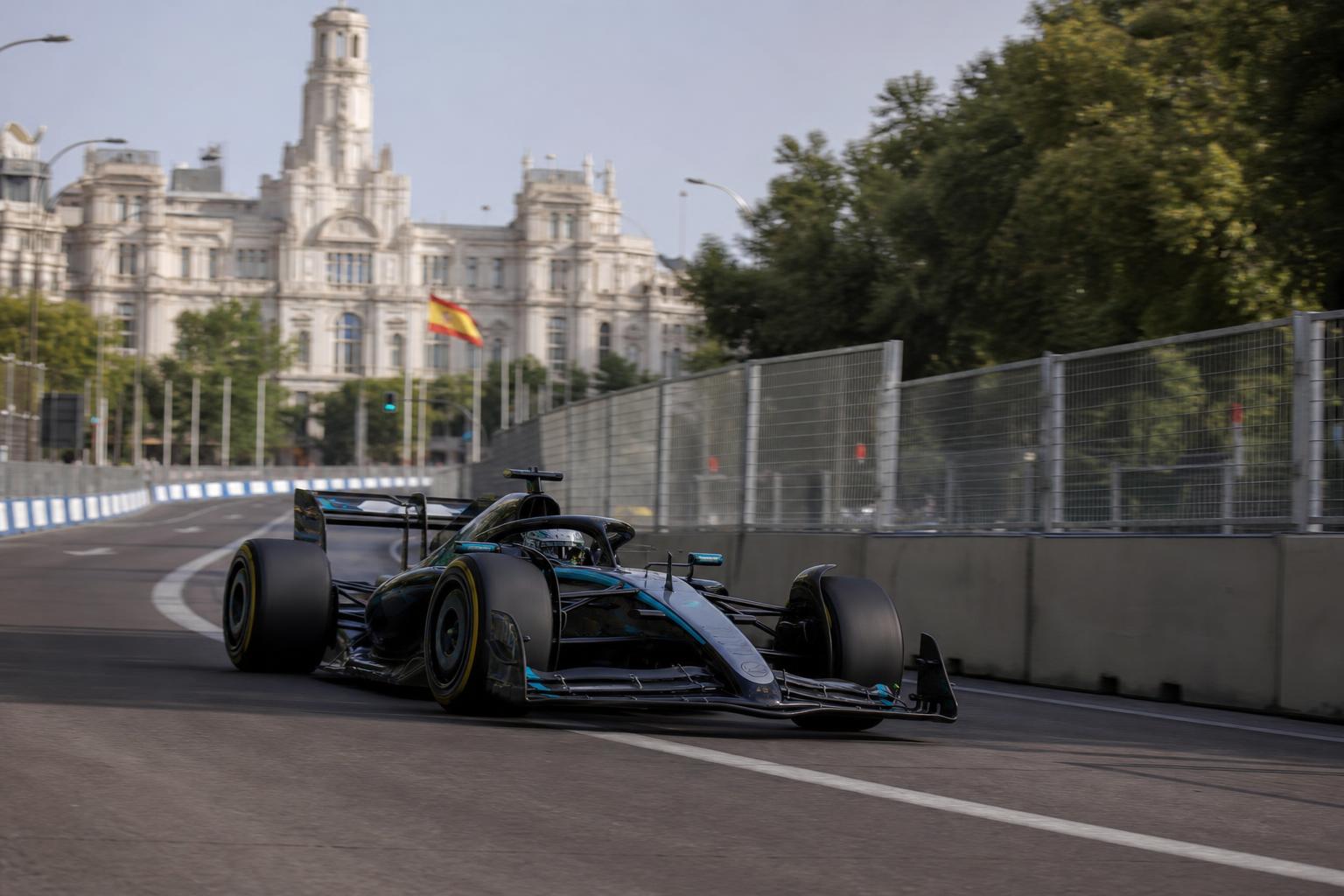 Madrid väntar när Formel 1 återvänder till den spanska huvudstaden