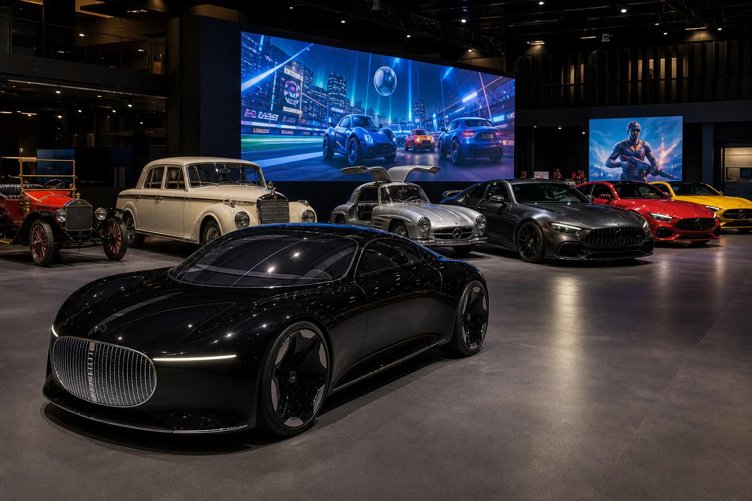 Mercedes-Benz tar 140 års historia till Gamescom 2026